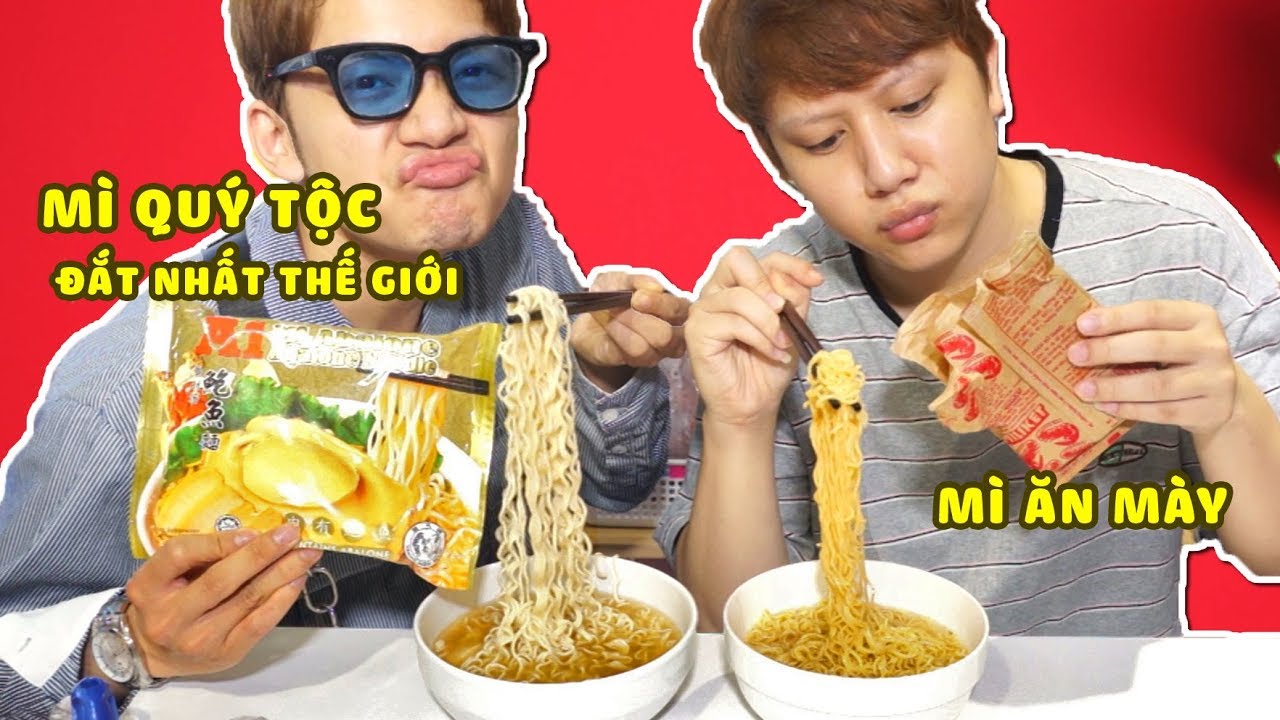 MÌ ĂN MÀY 3K VS MÌ QUÝ TỘC ĐẮT NHẤT THẾ GIỚI & CÁI KẾT KHÔNG AI NGỜ ...