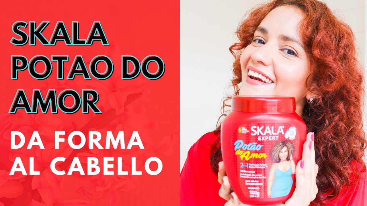 Probando👀la Skala Expert Potao do Amor❤️2 en 1❤️un aliado para combatir el daño  del cabello💁