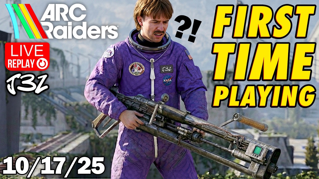 THROWBACK STREAM | My First Time Playing ARC Raiders! (Server Slam - 10/17/25)