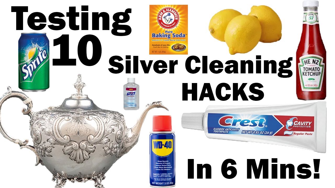 Testing 10 Silver Cleaning Hacks!