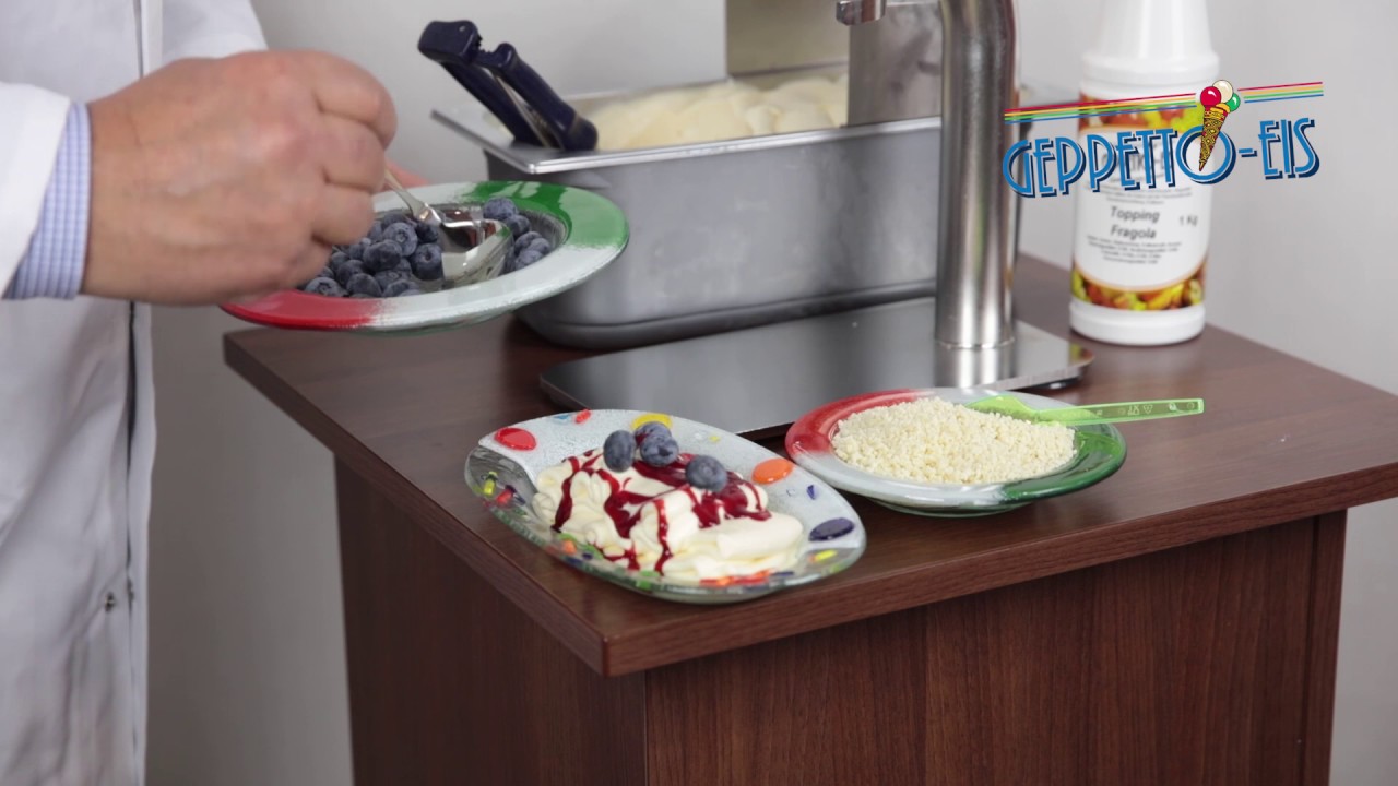Spaghettieispresse Bella: Geppetto Eis - Spaghetti Eis mit der Spaghetti Eispresse Bella machen