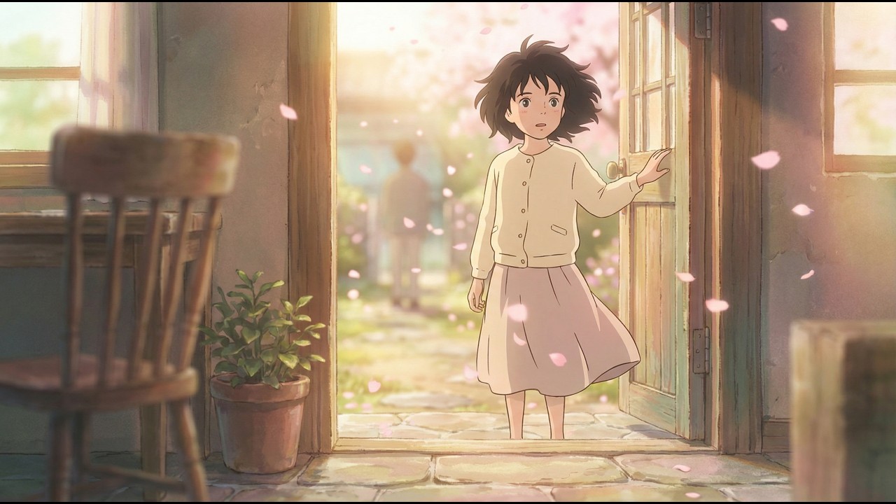 POV: When Spring Returned, So Did You | Ghibli-Style ASMR Video