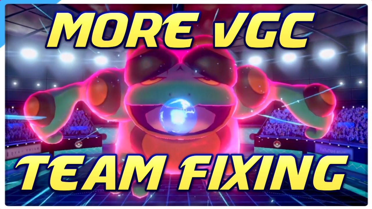 MORE Pokemon VGC 2022 Team Fixing! Sword and Shield Competitive Ranked Team Building!