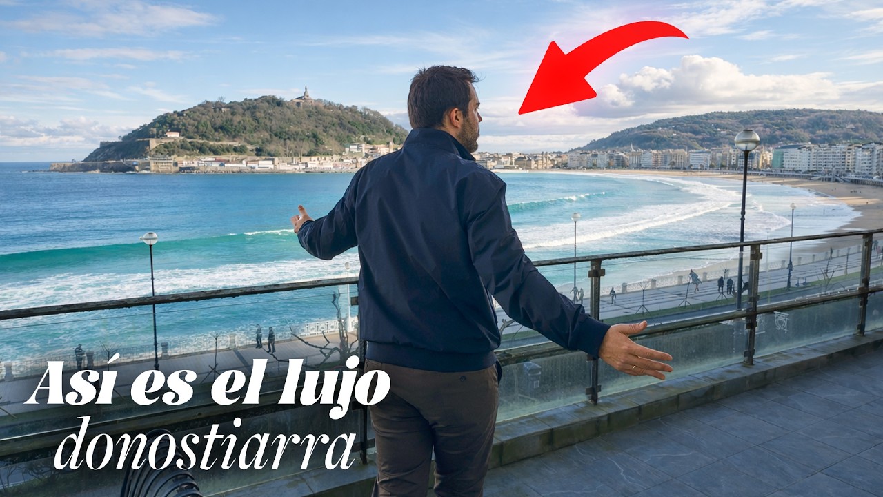 Entramos en uno de los pisos MÁS IMPRESIONANTES de Miraconcha (la terraza es una locura)