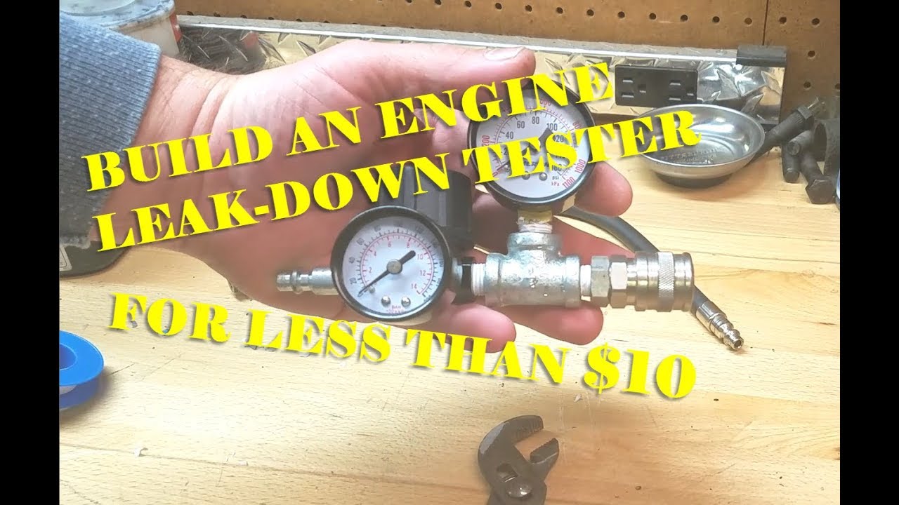 Leak Down Tester built for CHEAP!