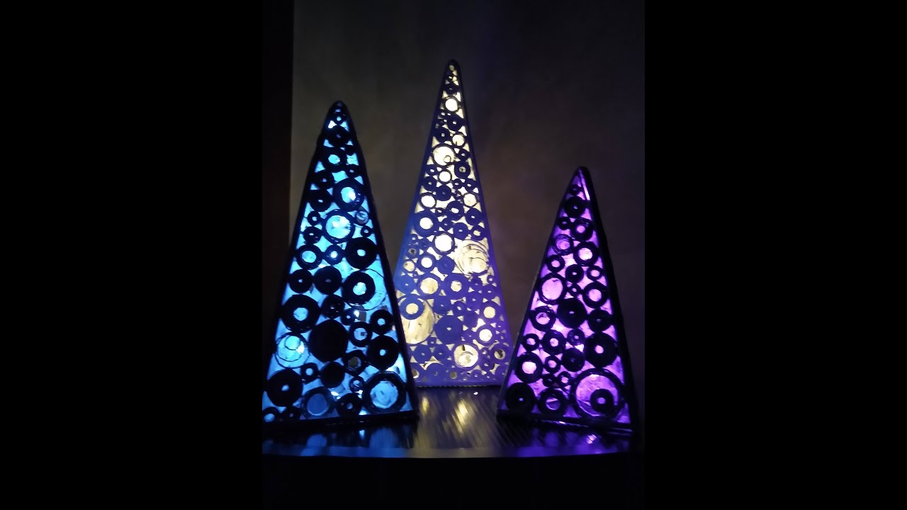 Albero di cannucce di carta