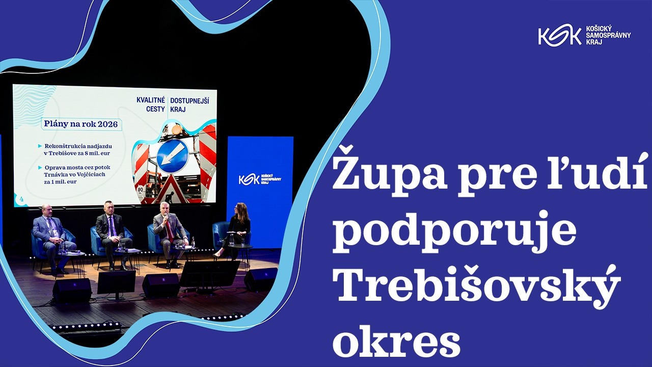 Župa pre ľudí podporuje Trebišovský okres