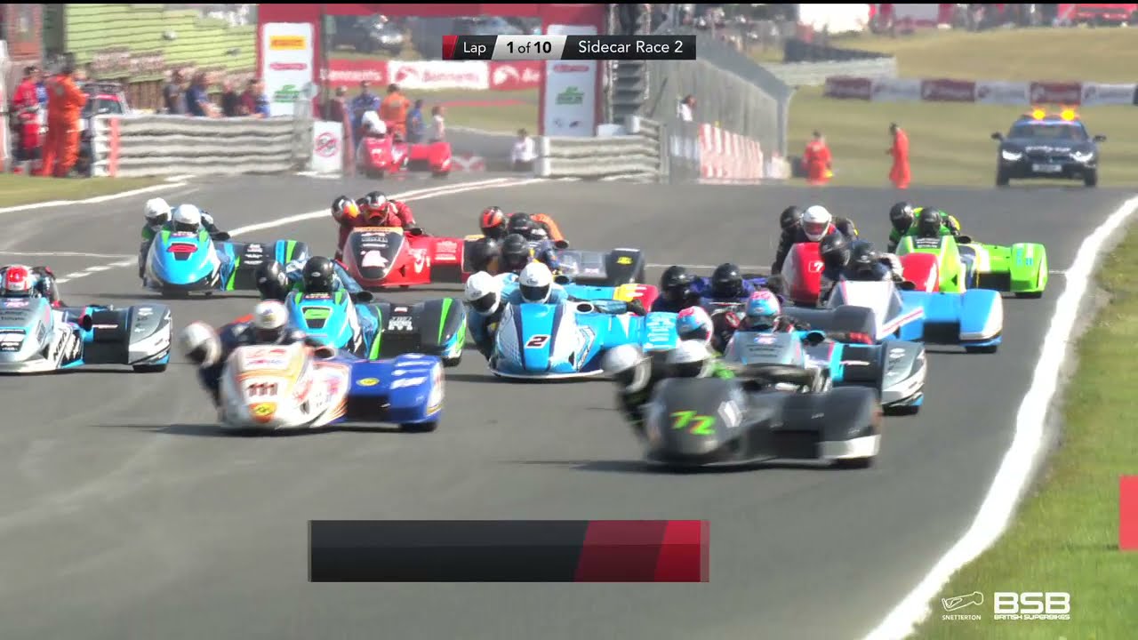 Molson Group British Sidecar Championship 2021 Round 6 Snetterton - Race 2