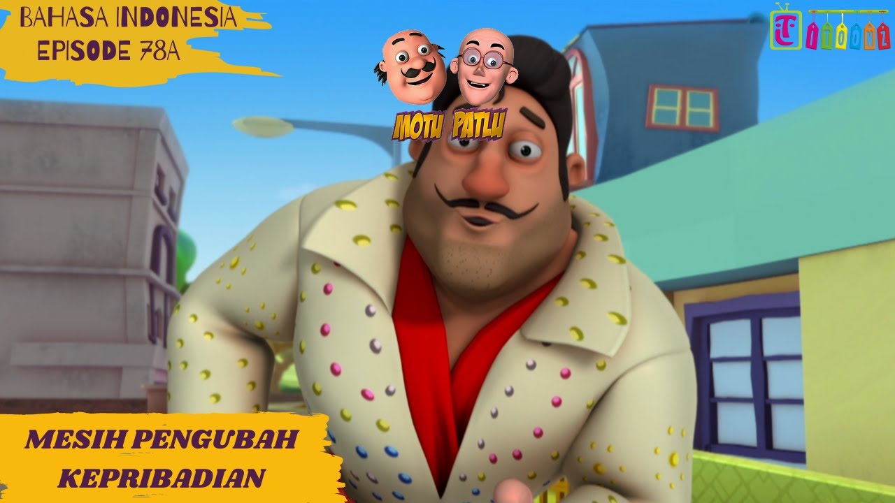 Motu Patlu Series Eps 78A Full Versi - Alat Pengubah Kepribadian | Animasi Anak | Itoonz