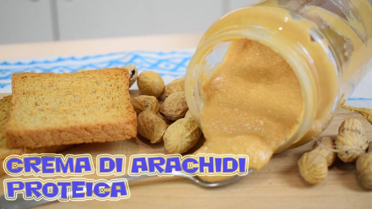 CREMA DI ARACHIDI PROTEICA - Pronta in 10 minuti