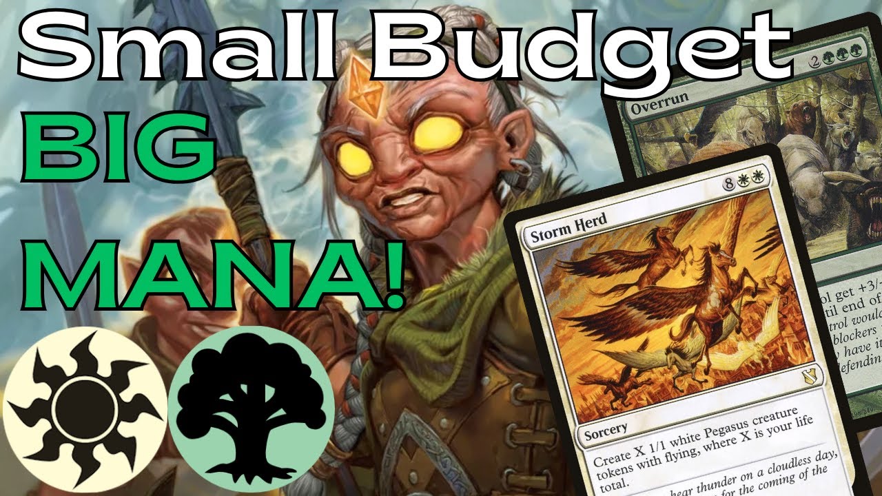 Бюджетная колода Brigid Big Mana | Selesnya MTG EDH