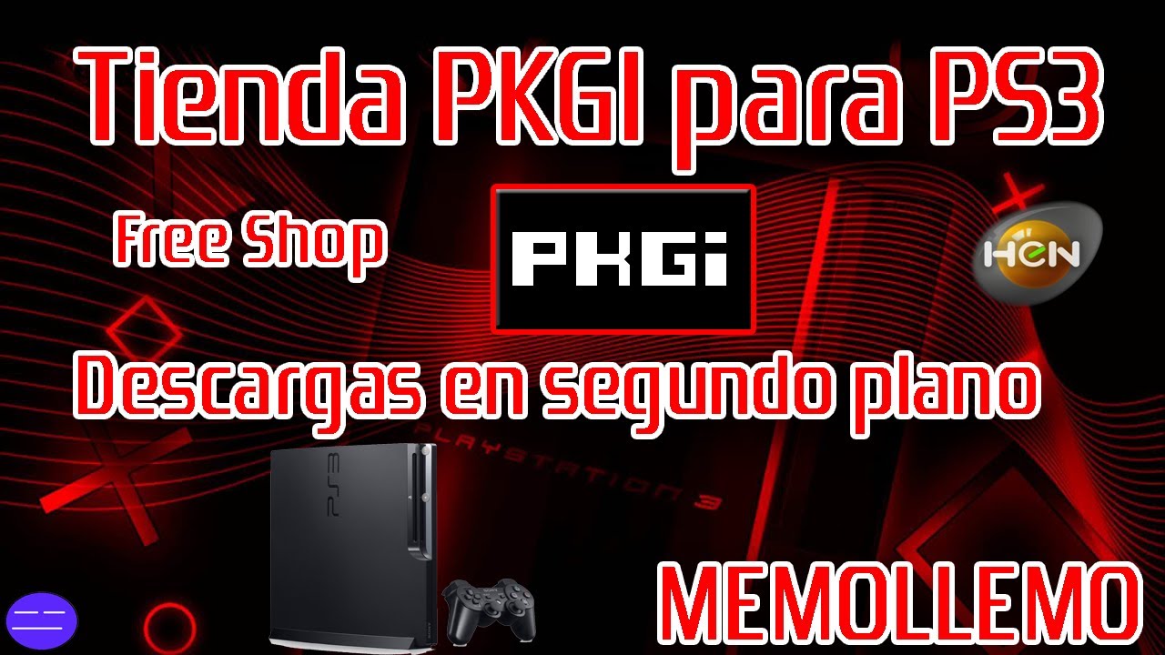 Tienda PKGi para PS3 | en segundo plano |