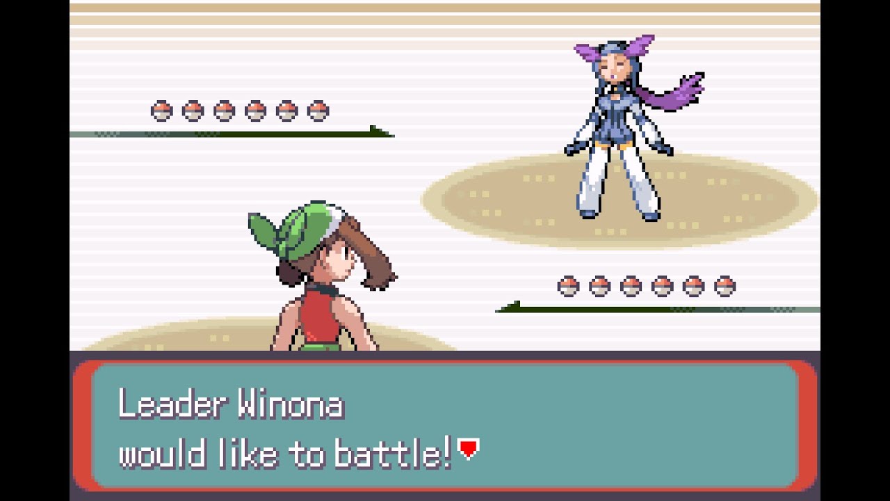 Pokemon Emerald Imperium • Leader Winona