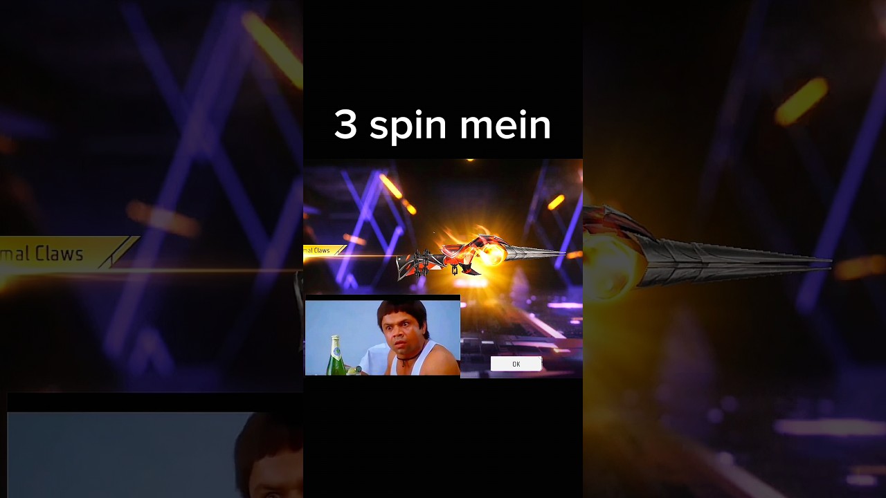 3 Spain mein 😎 free fire lucky spin #freefire #spain #garenafreefire