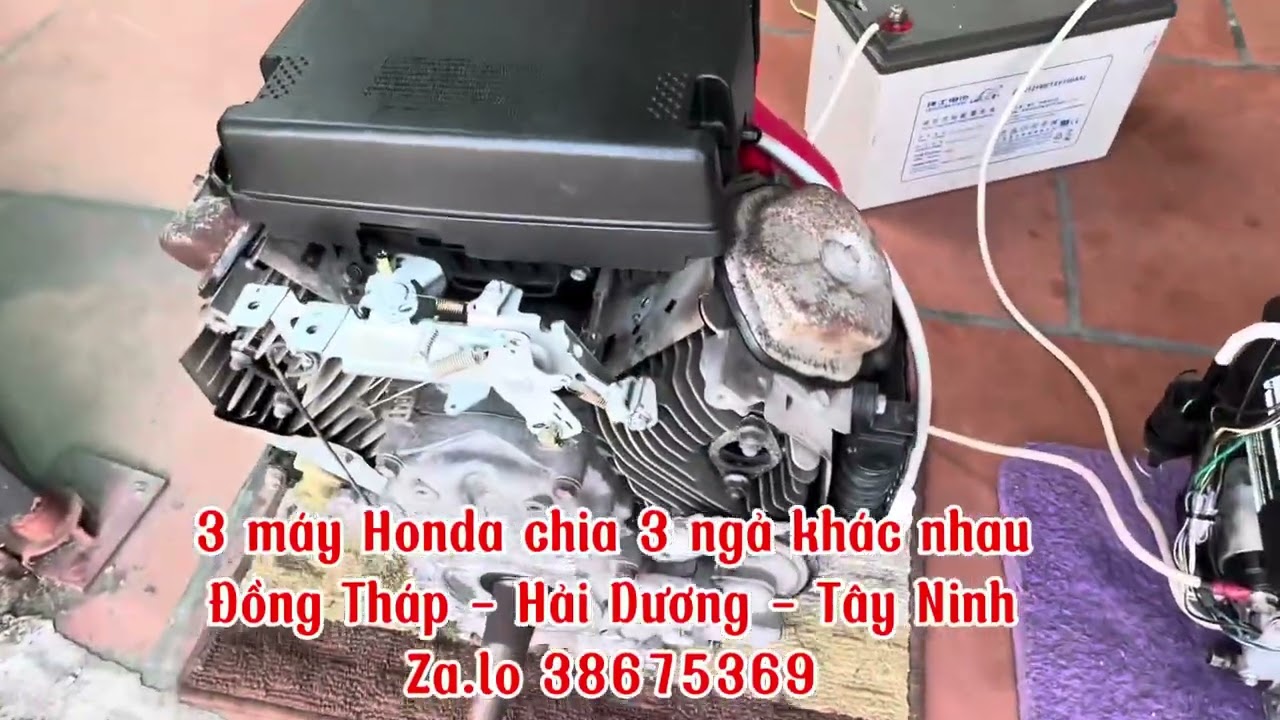 3 máy Honda khác nhau mỗi em một hướng, chúc anh em về đi tốt dùng bền!
