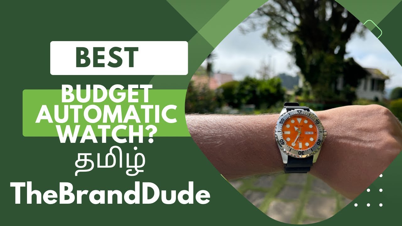 Unveiling the Best Budget Automatic Watch: Alba Fiery Orange Review under Rs.11000 | BrandDude|Tamil