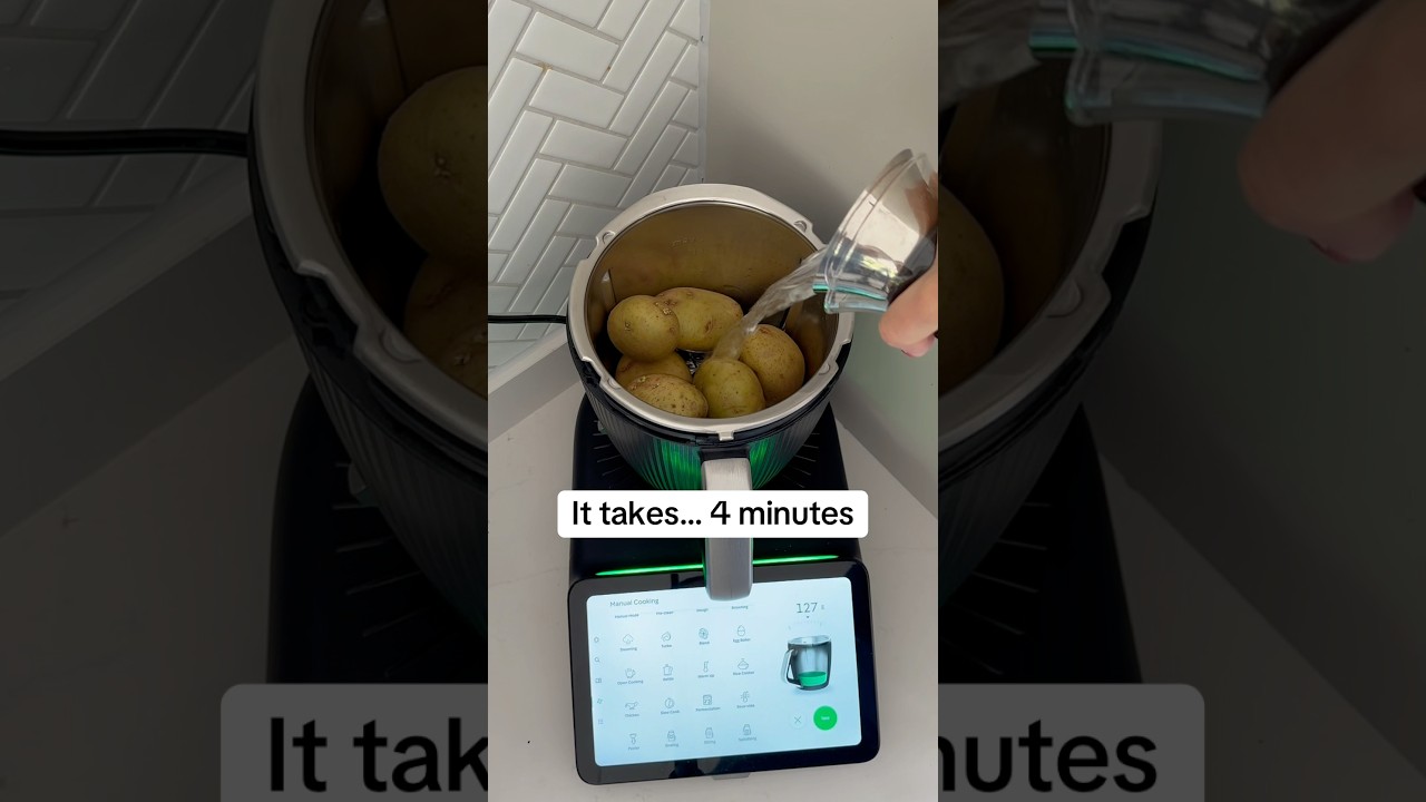 Peeling potatoes? Never again the hard way! #thermomix #thermomixtm7