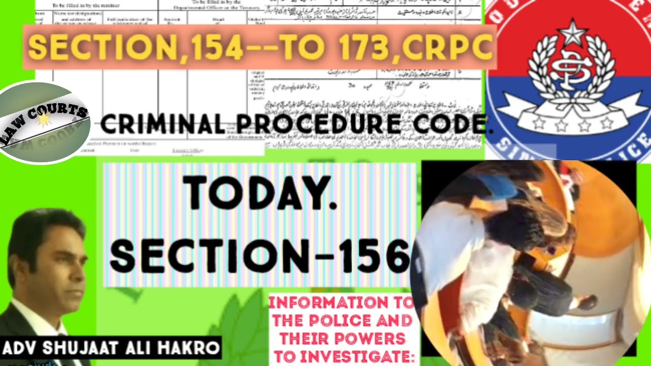 Investigation into cognizable cases|section 156,crpc