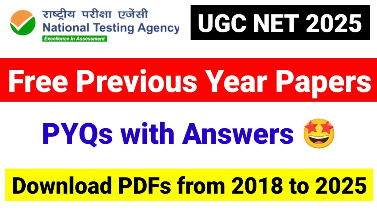 💥UGC NET Free Previous Year Papers with Answers | UGC NET PYQs PDF | UGC NET Paper 1 PYQs PDF