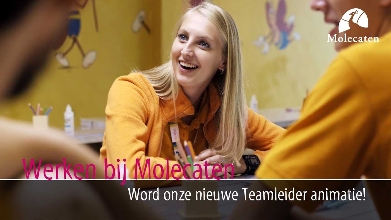 Word onze nieuwe Teamleider animatie | Werken bij Molecaten