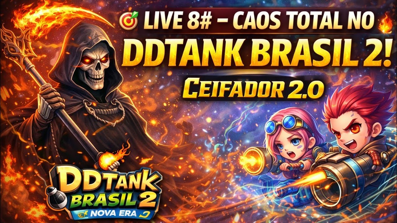 🔥🎯 LIVE 8# — CAOS TOTAL NO DDTANK BRASIL 2! 🎯🔥