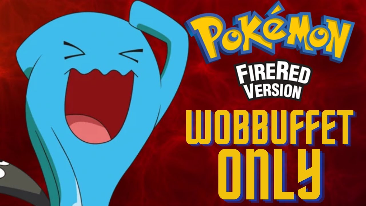 Can You Beat Pokemon Fire Red/Leaf Green ONLY Using A WOBBUFFET? (No ITEMS!)