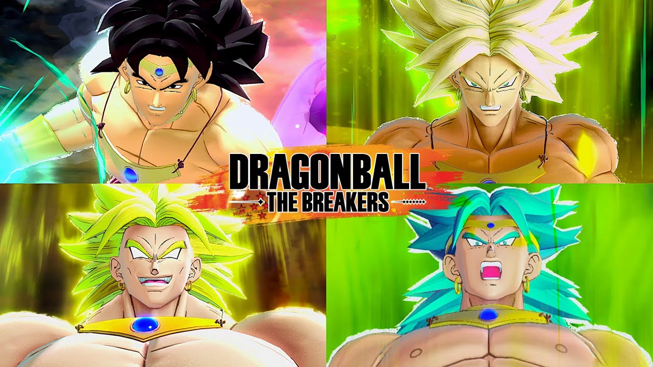 Dragon Ball The Breakers - Broly (Z) Full Moveset Showcase (Season 9 Update)