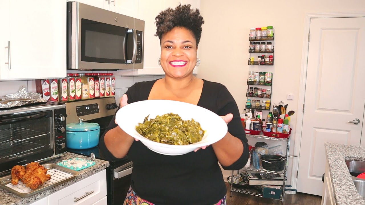 How to make Instant Pot Collard Greens FAST! | Soul Food Cooking 101