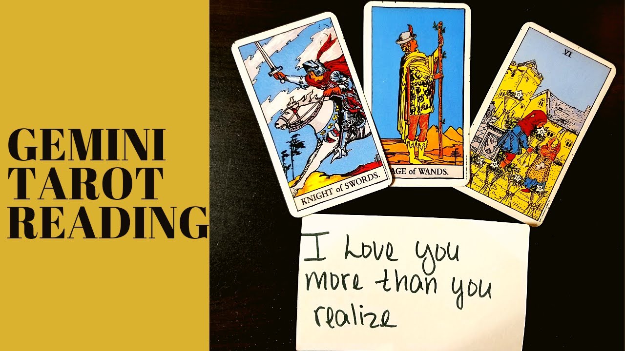 GEMINI♊RUSHING IN🏃‍♂️TO FINALLY EXPRESS EMOTIONS 💑❤Tarot Reading