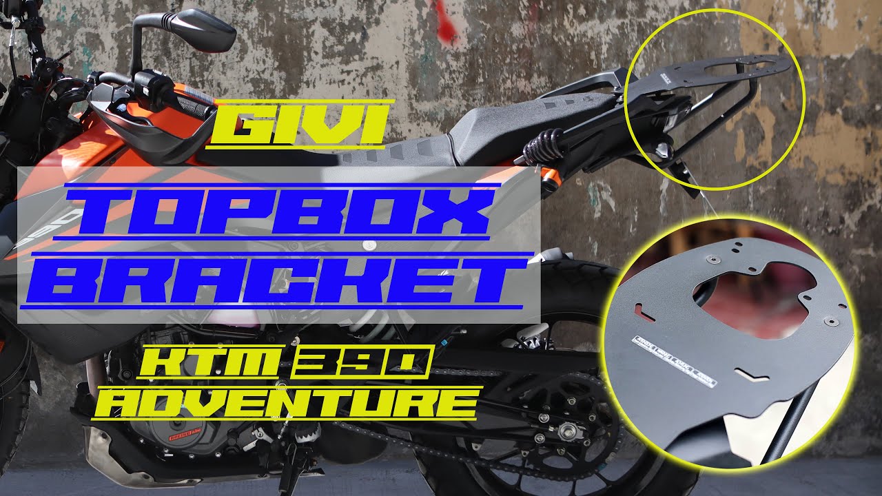 Givi Topbox Bracket for KTM 390 Adventure Installation