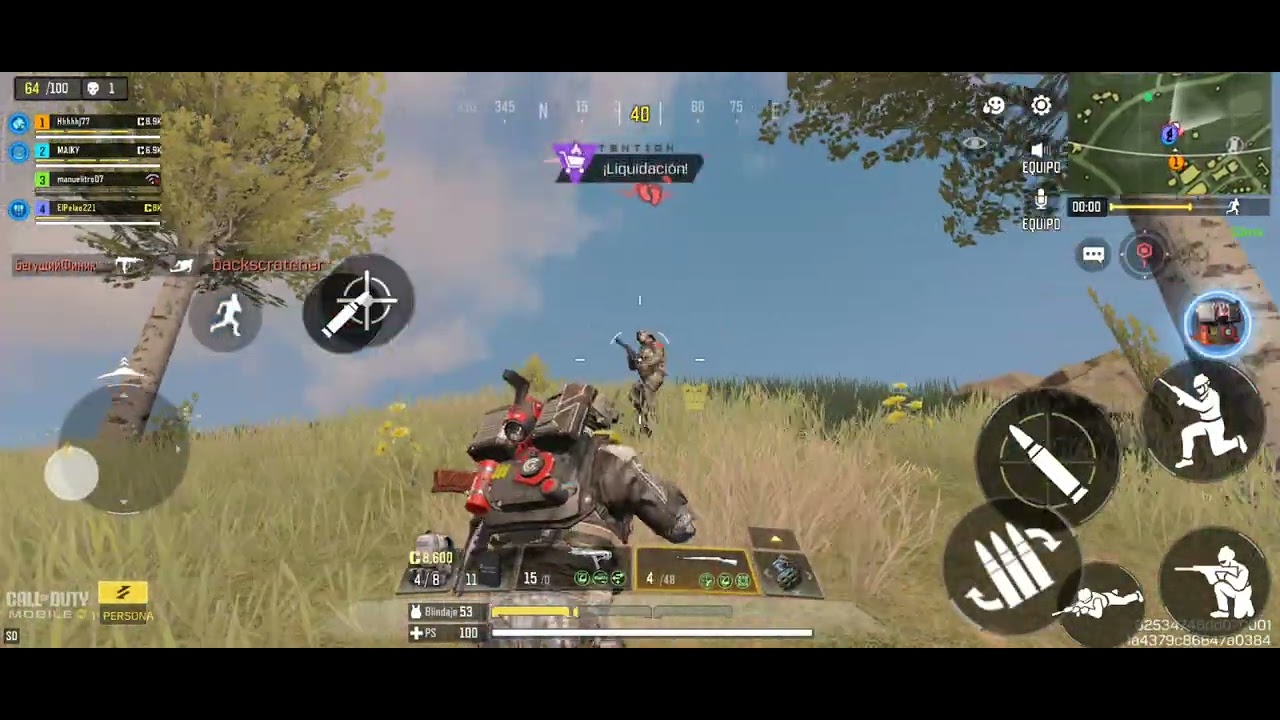 Call of duty duelo de escuadras winner 