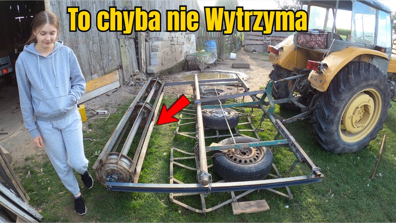 WAŁ STRUNOWY Z FELG - PROJEKT NA UKOŃCZENIU ALE CZY TO WYTRZYMA?