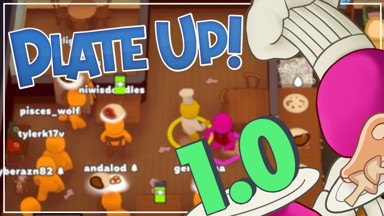 PlateUp! - 1.0 IS FINALLY HERE AND MEATIER THAN EVER (4-Player Gameplay)