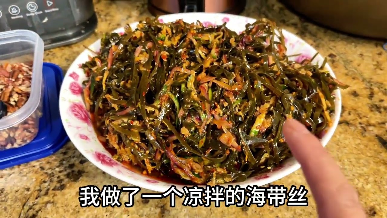 美國家庭聚餐，我只準備了一個中國菜。