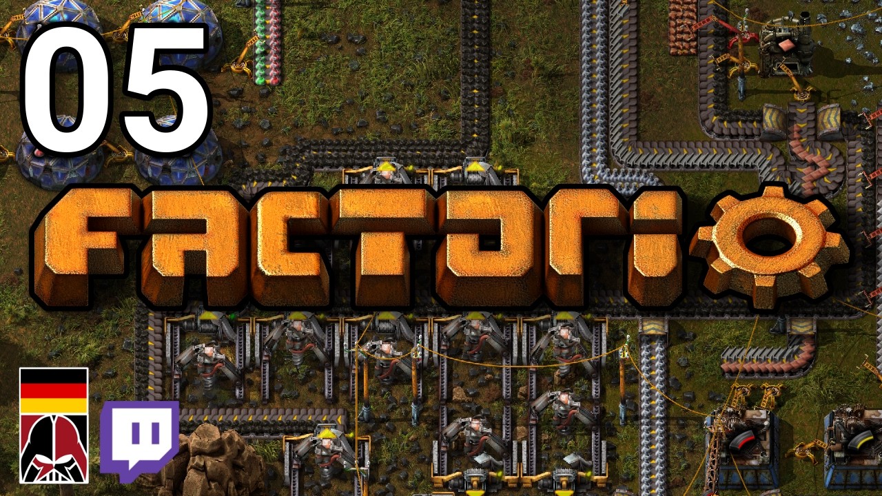 Factorio - Part 05 [GER Twitch VoD]