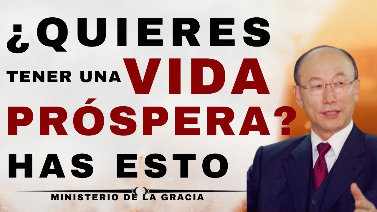DAVID PAUL YONGGI CHO - Descubre hoy CÓMO lograr LA VERDADERA PROSPERIDAD