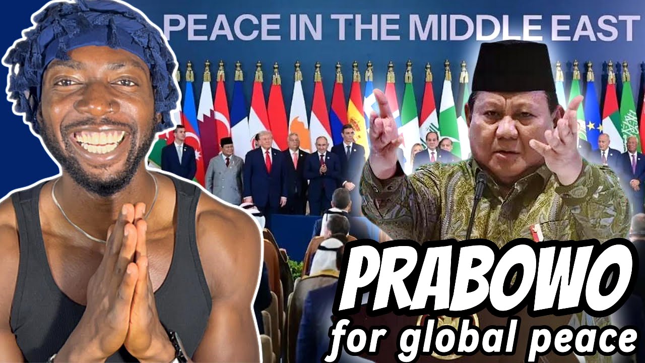Lagu Prabowo For Global Peace | Lagu untuk Presiden Indonesia Prabowo Subianto⎢REACTION!