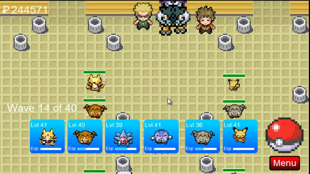 Pokemon Tower Defense part 25 Vermillion Gym