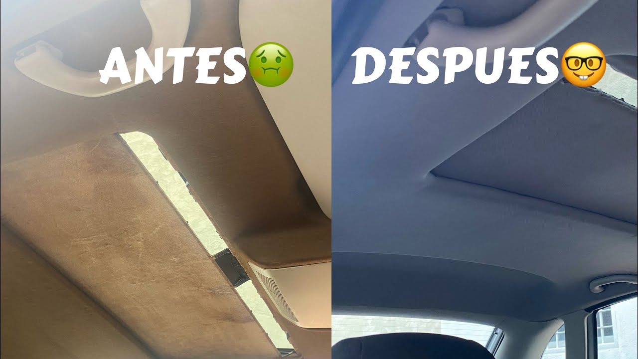 Como tapizar TECHO #SEAT #IBIZA #SPORT