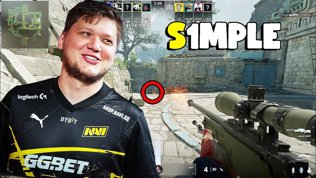 S1MPLE CS2 POV FACEIT ANCIENT 