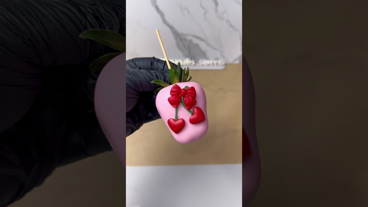 Вишня и ягоды 🍒 #клубникавшоколаде