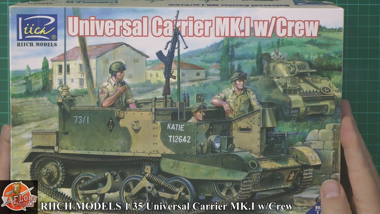 RIICH MODELS 1/35 Universal Carrier MK I review