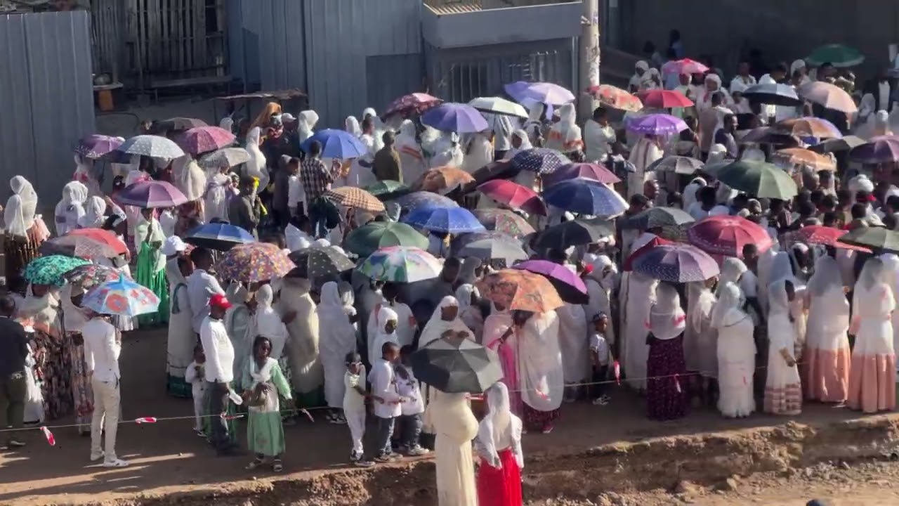 2018 Ethiopian epiphany ceremony ከተራ 2018