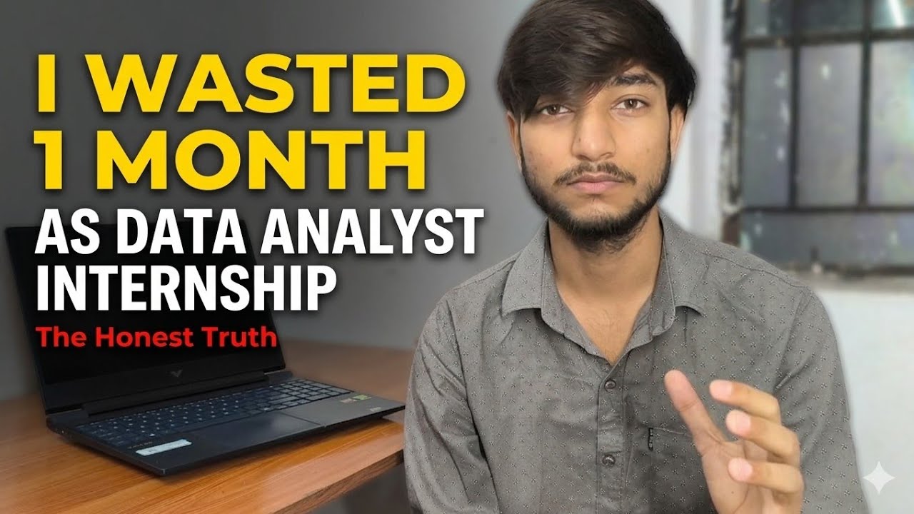 I Wasted 30-Days to get an Internship as Data Analyst and This happen... | Reality