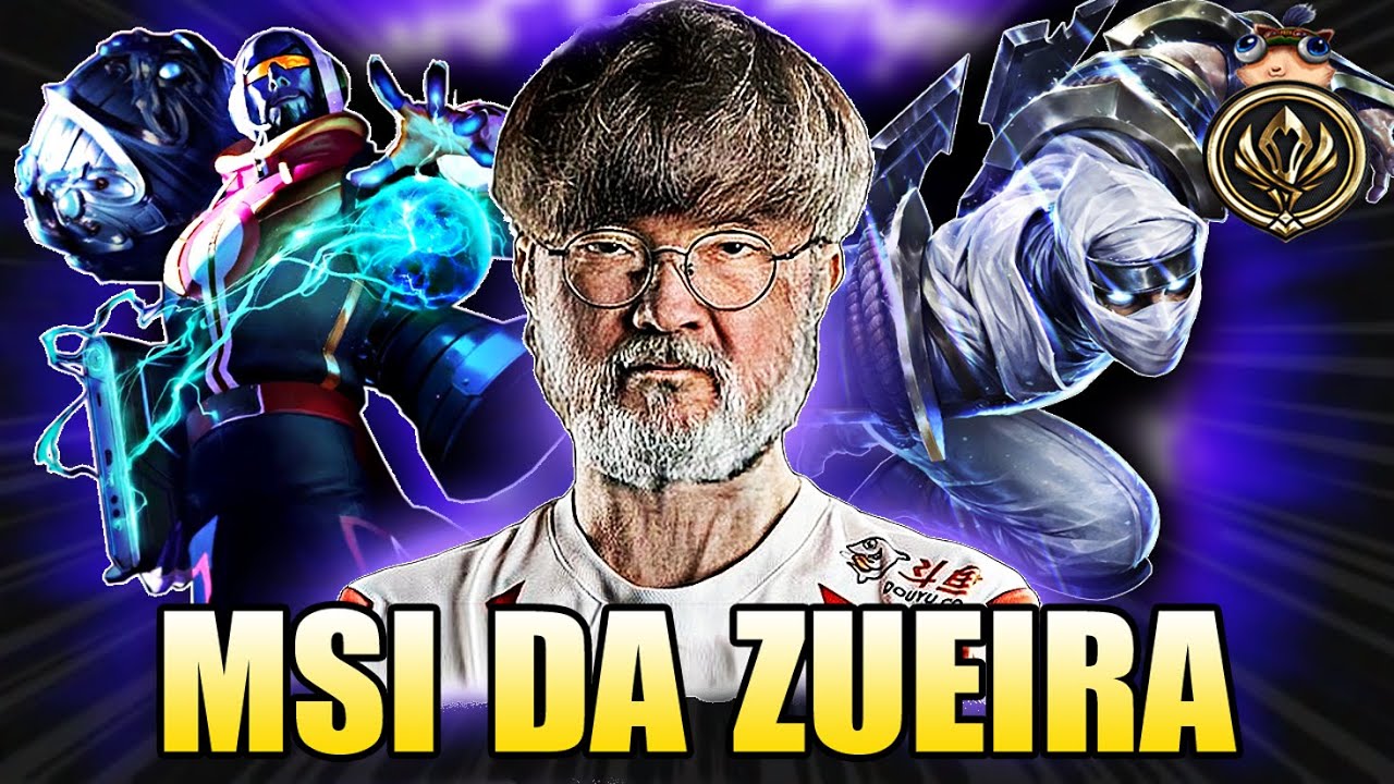 O TIME QUE ARRISCOU PROVOCAR a T1 - MSI DA ZUEIRA