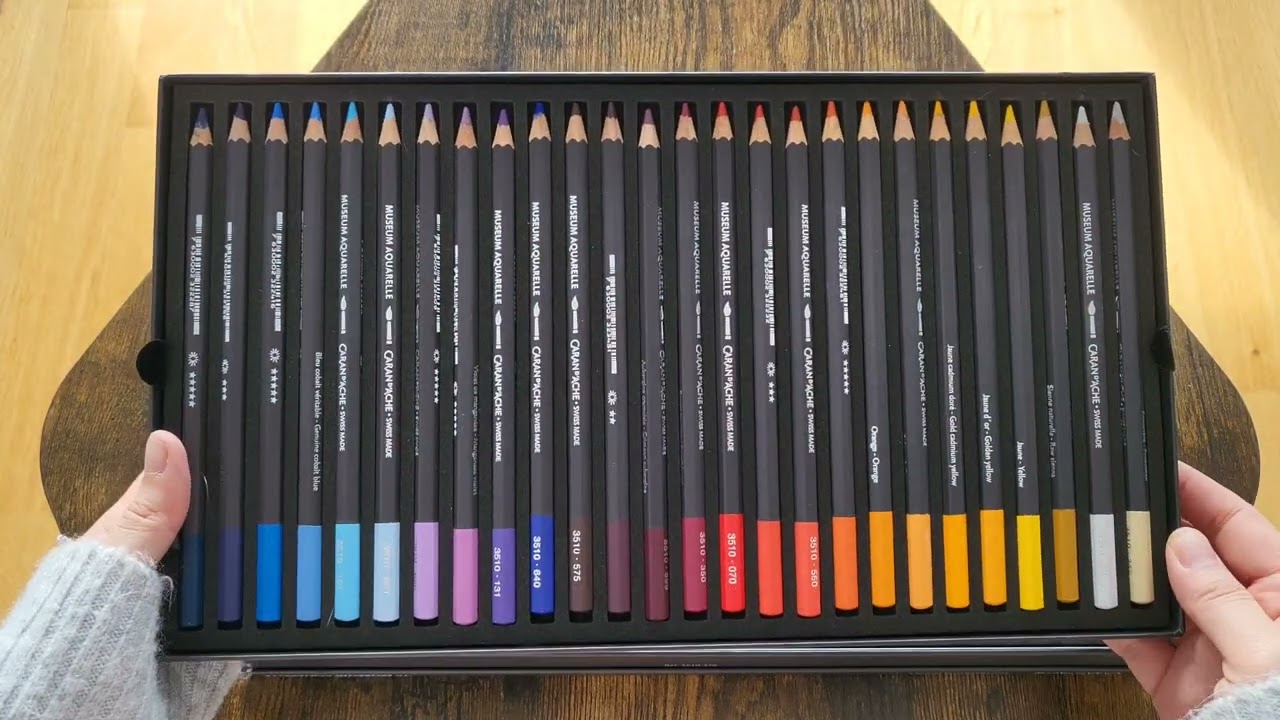 Art supplies collection p.4 / Coloring pencils (Caran D'ache & Derwent)