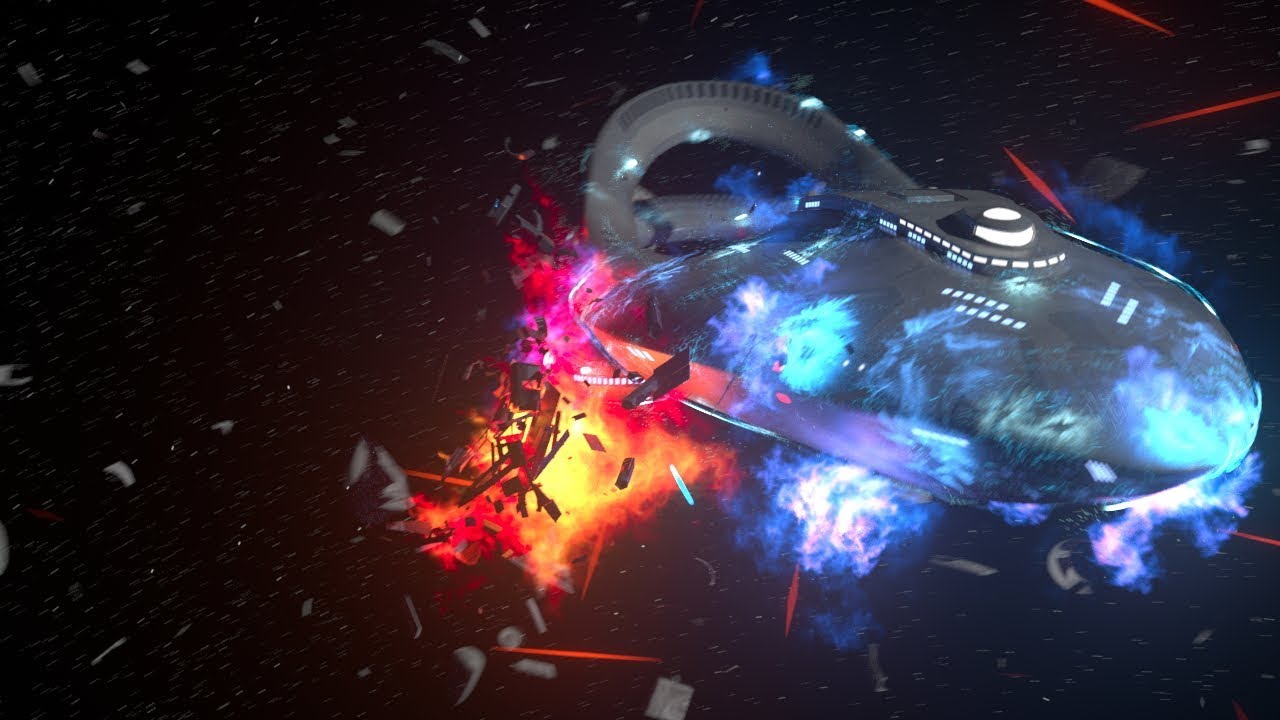 Orville vs Enterprise [fan made] houdini+nuke