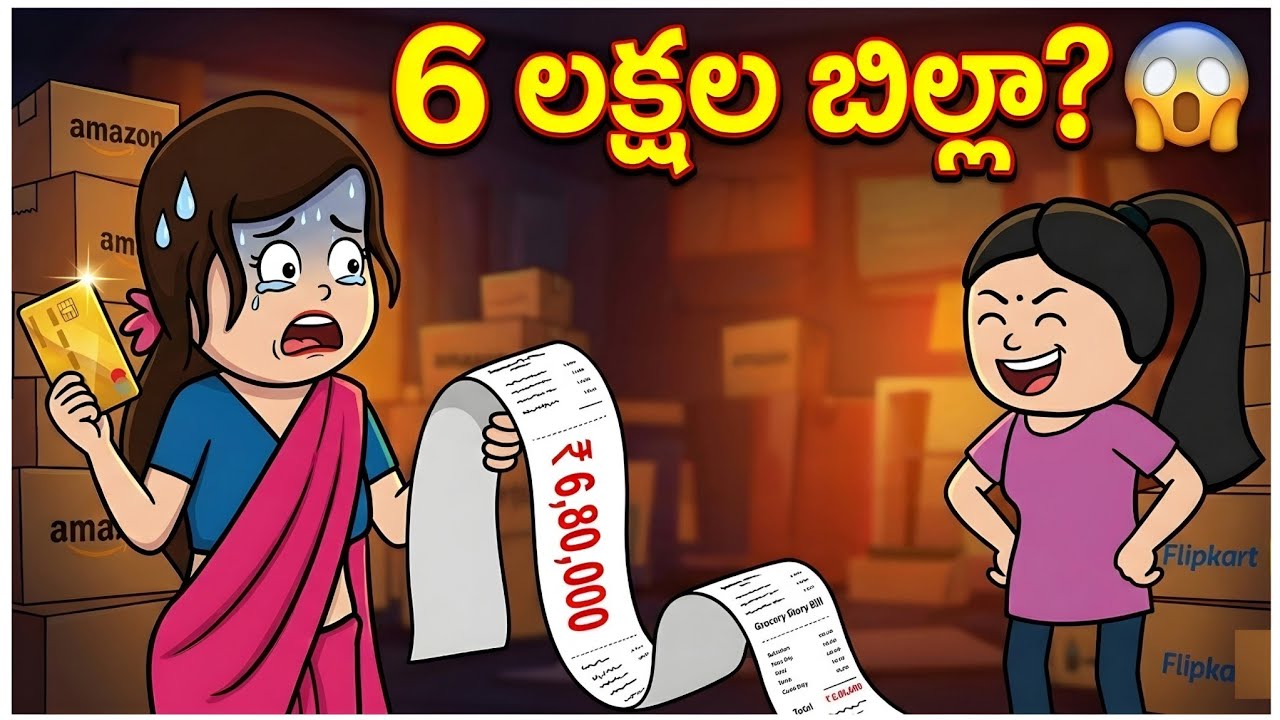 ​Credit Card Comedy | ఫ్రీ మనీ అనుకుంటే 6 లక్షల బిల్లా? 😱
