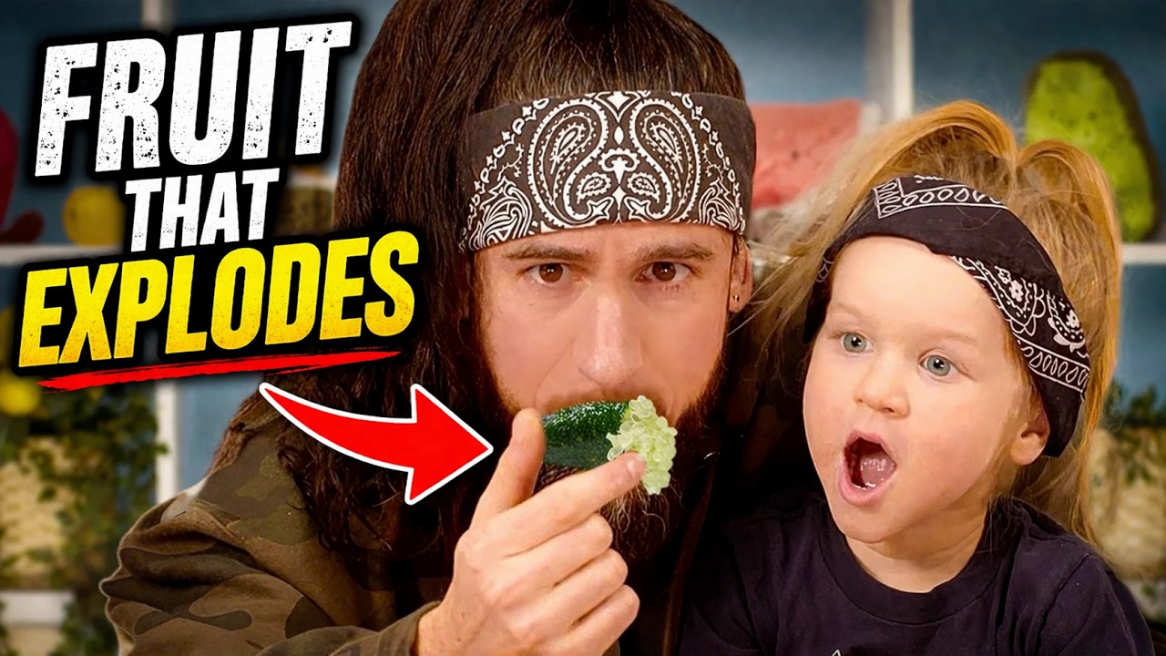 Caviar Lime Challenge: Will This Exotic Fruit Win My Heart? 😲 - Romeo Eats