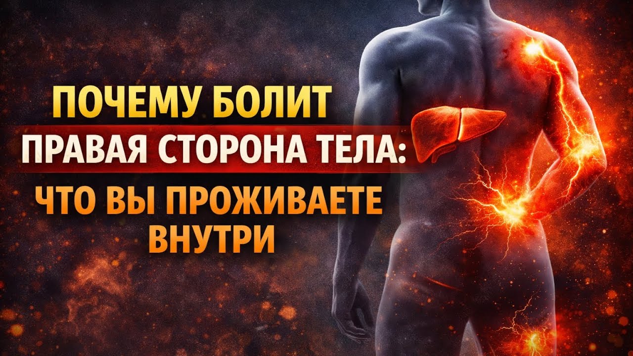 Почему болит правая сторона тела и какие внутренние состояния за этим стоят